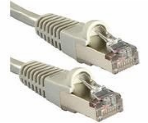 Lindy Patchcord Cat.6A, S/FTP, LSOH, 0,5m, šedý (47131)