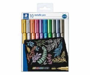 Staedtler Kovový popisovač M 10 barev STAEDTLER