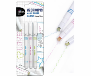 Derform MARKER MAGIC 3COL PATTERN KIDEA DERF B/C