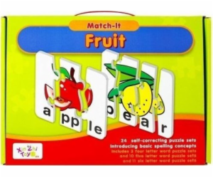 Mega Creative GAME EDUK PUZZLE FRUIT 29X22X6 MC PUD 24/48