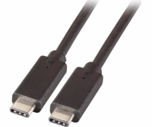 EFB USB kabel USB-C – USB-C 0,5 m černý (K5283-5ASW.0.5)