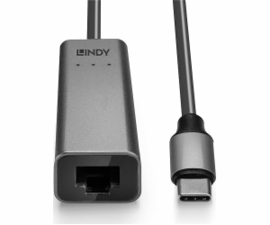 Lindy 43314 USB-C – USB adaptér RJ45 šedý (43314)