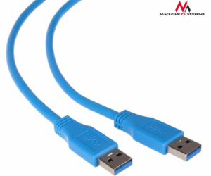 Maclean USB-A USB kabel – 3 m modrý (MCTV-583)