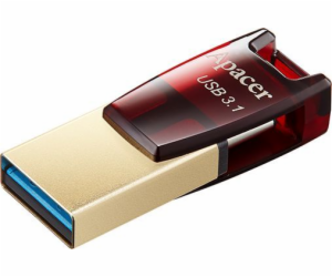 Pendrive Apacer AH180, 64 GB (AP64GAH180R-1)