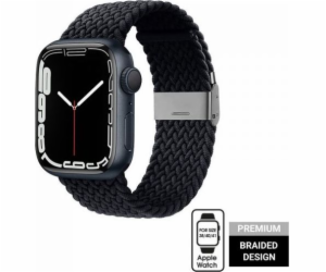 Splétaný řemínek Crong Crong Wave Band pro Apple Watch 38...