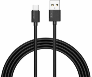 T-Phox USB-A - USB-C USB kabel 0,3 m Černý