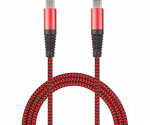 USB 2GO USB-C – kabel USB-C 1 m červený (797195)