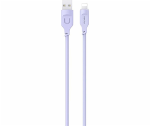 Usams USB-A - Lightning kabel 1,2 m fialový/růžový (není ...