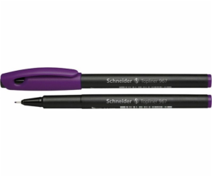 Schneider SCHNEIDER Topliner 967, 0,4 mm, fialový