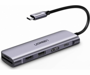 UGREEN Revodok USB-C 6-in-1 Hub with 4K HDMI