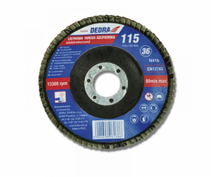 Dedra Flap brusný kotouč 115x22mm zrnitost 60 - F20060