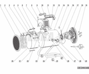 Dedra termostat 16A