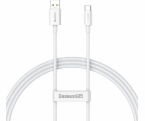 Baseus USB-A - USB-C USB kabel 1 m Bílý (CAYS000902)