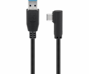 USB MicroConnect USB-A – USB-C kabel 3 m černý (USB3.1CA3A)