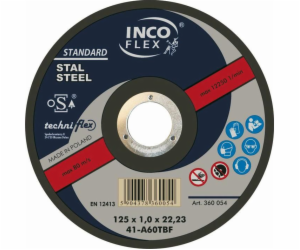 Techniflex DISK BROUŠENÝ KOV INCOFLEX 125*6,5 M275-125-6,...