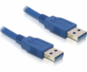 Delock USB kabel USB-A - USB-A 2 m modrý (82535)