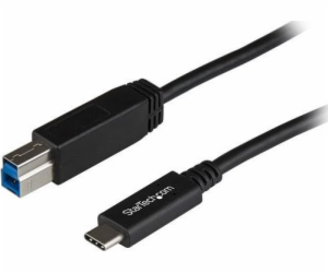 StarTech USB-B – USB-C kabel USB 1 m černý (USB31CB1M)