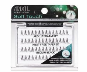 Ardell Soft Touch Medium (W) trsy umělých řas bez uzlů 56 ks