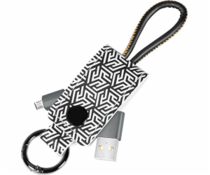 LogiLink USB-A - microUSB USB kabel 0,22 m Černošedý (CU0...