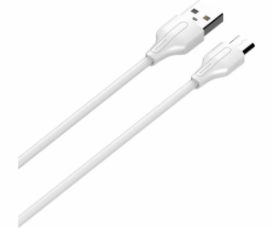 LDNIO USB-A - microUSB USB kabel 1 m Bílý (5903031036213)