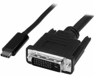 StarTech USB-C - DVI-D USB kabel 2 m černý (CDP2DVIMM2MB)