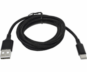 Msonic USB-A – USB-C USB kabel 1 m černý (MLU541)