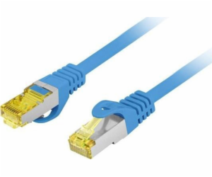 Lanberg PATCHCORD CAT.6A S/FTP LSZH CU 2M BLUE FLUKE PASS...