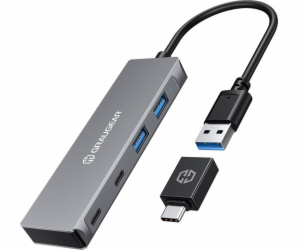 Graugear USB HUB GRAUGEAR USB-HUB 4x USB 3.0, 2x Type-C a...