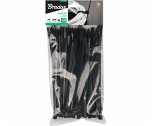 Bradas organizér Clamp band Black 100 kusů (TS1188400B)