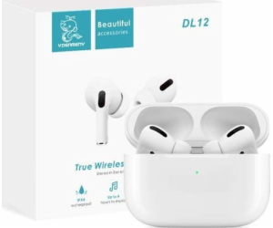 Sluchátka Vega BLUETOOTH DENMEN EARBUDS WHITE DL12 TWS>