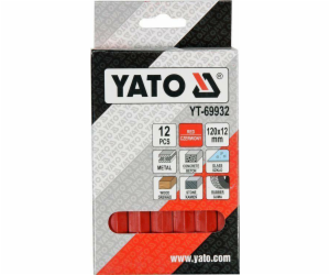 Yato YATO TECHNICAL CHALK 12 ks. ČERVENÉ