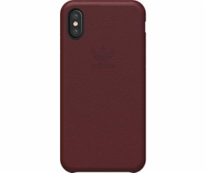 Adidas  Slim Case LTHR iPhone X/Xs červený/červený 28956