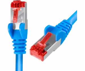 Spacetronik RJ45 CAT 6 S/FTP kabel AWG27 LSZH modrý 2m