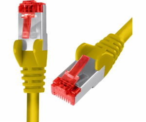 Spacetronik RJ45 CAT 6 S/FTP kabel AWG27 LSZH žlutý 3m