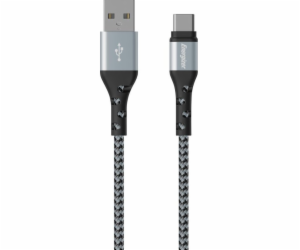 Energizer USB-A - USB-C USB kabel 2 m stříbrný (C520CKSL)