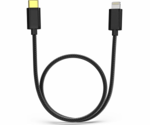 FiiO USB-C – Lightning kabel 0,5 m černý (6953175731030)