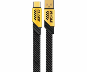 Wekome USB-A - USB-C USB kabel 1 m černý (WK-WDC-190_02_Y...