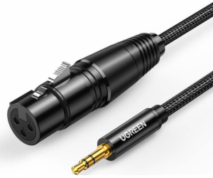 Ugreen Jack 3,5 mm - XLR kabel 2 m černý (UGR984BLK)