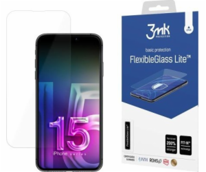 3MK FlexibleGlass Lite iPhone 15 6,1" Hybrid Glass Lite