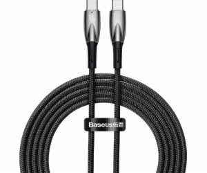 Baseus USB-C - USB-C USB kabel 2 m černý (CADH000801)