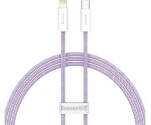 Baseus USB-C – Lightning kabel 1 m fialový (BSU3065PRP)