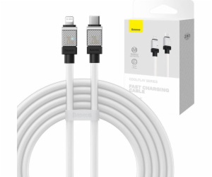 Baseus USB-C - Lightning kabel 2 m bílý (CAKW000102)