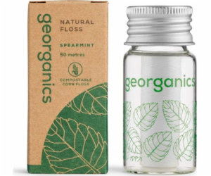 Georganics Spearmint přírodní dentální nit 50m