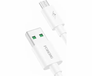 Foneng USB-A - microUSB USB kabel 1 m Bílý (X67 Micro)