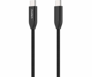 Choetech USB-C – USB-C kabel USB 2 m černý (XCC-1036)