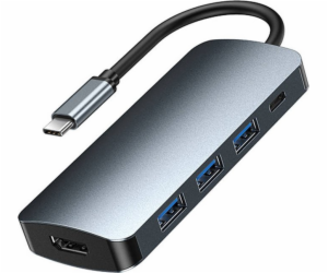 Remax Retor USB-C stanice/replikátor (RU-U5)