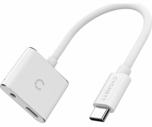 Cygnett CY2866PCCPD USB adaptér USB-C – Jack 3,5 mm + USB...