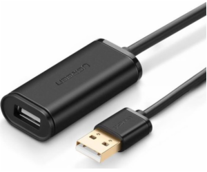 Ugreen USB-A - USB-A USB kabel 10 m černý (UGR403BLK)