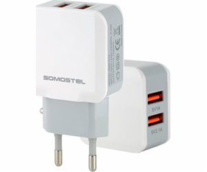 Somostel SMS-A13 nabíječka 2x USB-A 2,1 A (SMS-A13 micro)