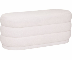 Pouffe Atmosphera White do obývacího pokoje Sinan 100 x 4...